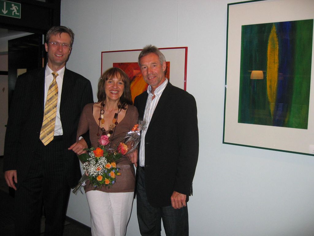 Ellen Georgi hat 2008 in der Behördenkantine des Finanzamts Reutlingen ausgestellt