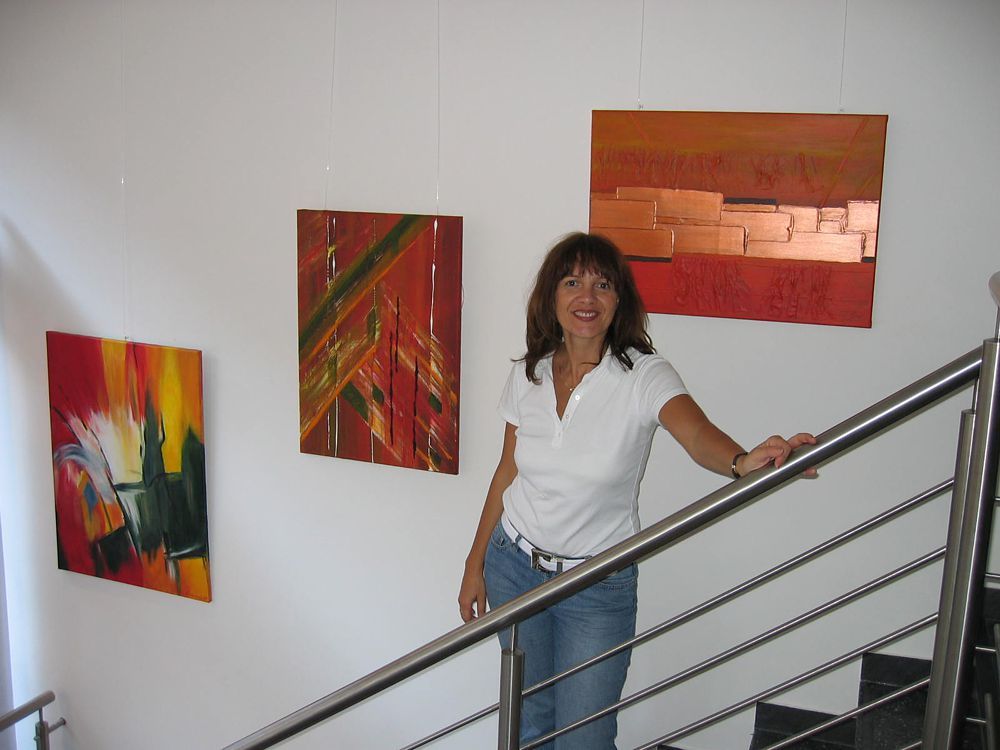 Ellen Georgi hat 2007 in der Herz-Apotheke in Wuppertal ausgesttellt