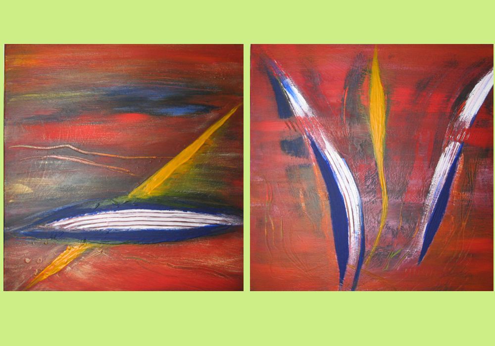 Acryl-Bild "ohne Titel"