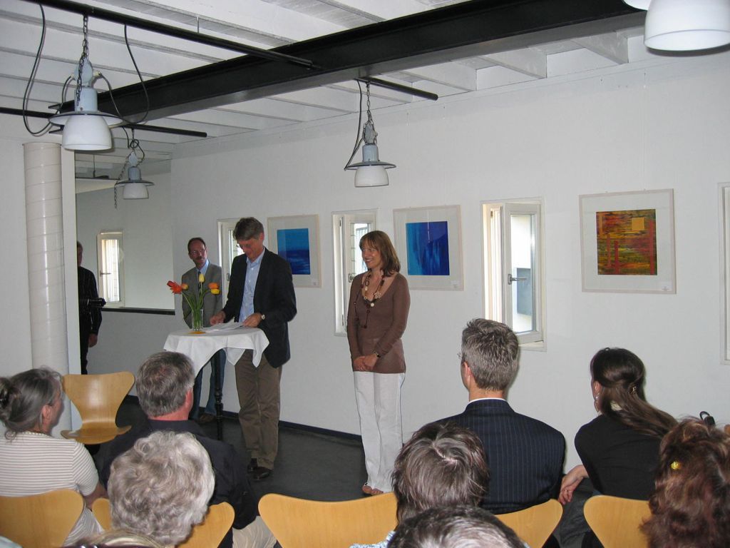 Ellen Georgi hat 2008 in der Behördenkantine des Finanzamts Reutlingen ausgestellt