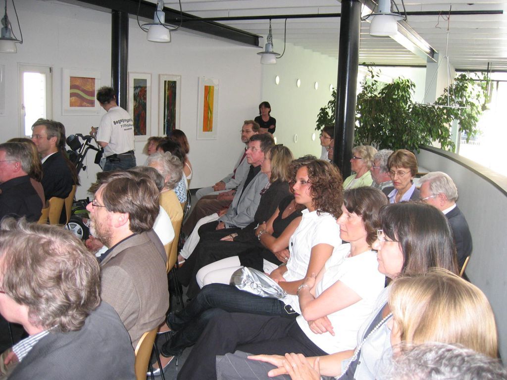 Ellen Georgi hat 2008 in der Behördenkantine des Finanzamts Reutlingen ausgestellt